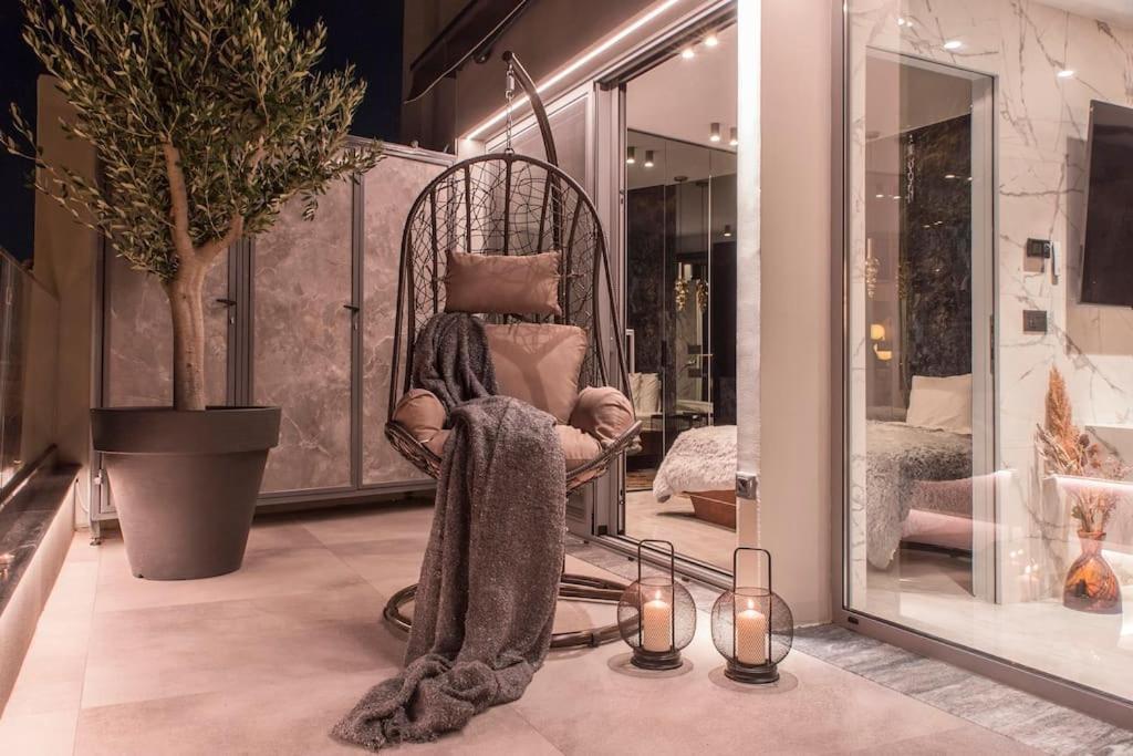 Luxury Acropolis View Apartment-Living Stone Black Pearl Athens Exterior photo